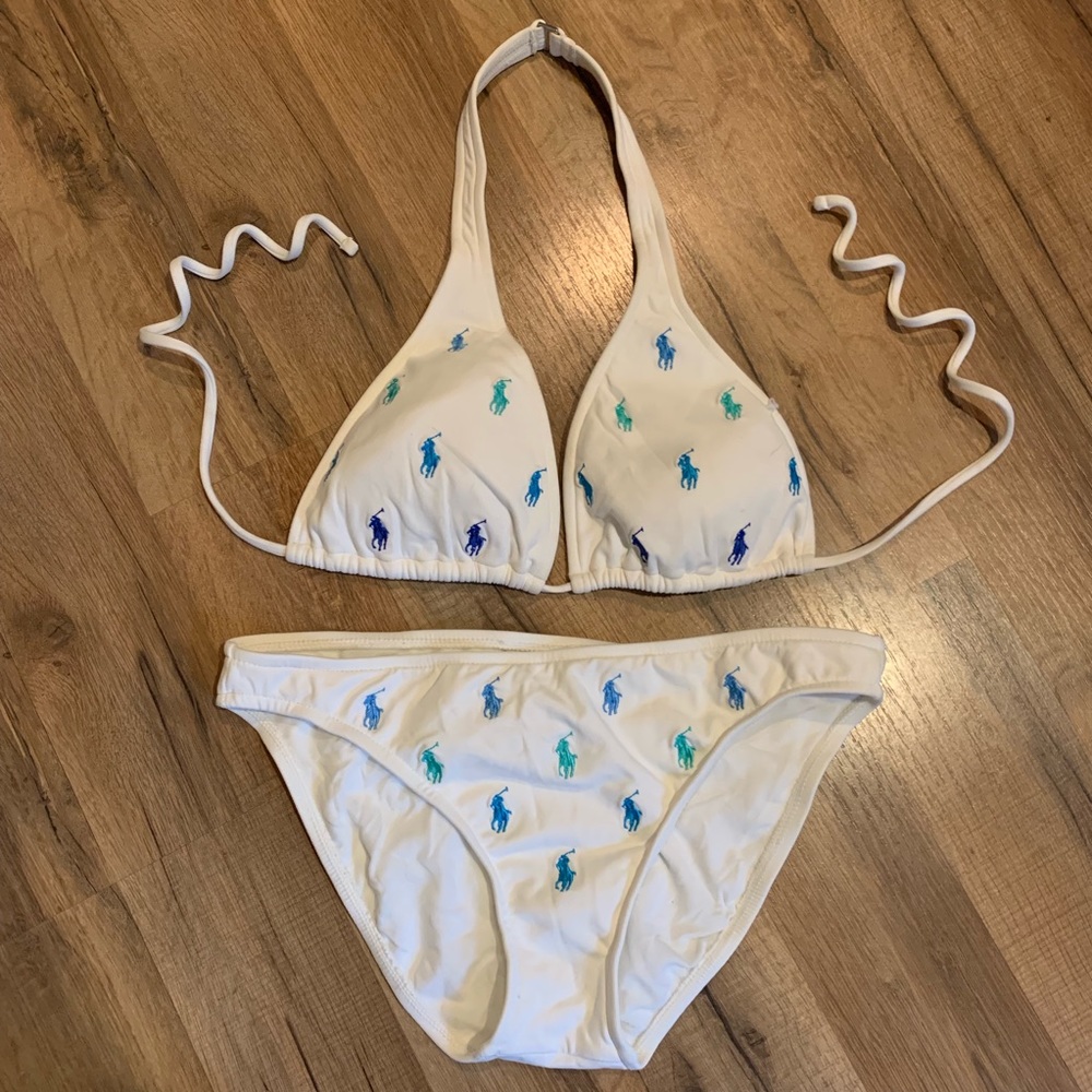 Ralph Lauren Logo Bikini Top & Bottom